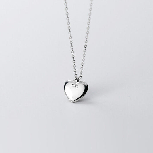 Sterling Silver Love Heart Necklace