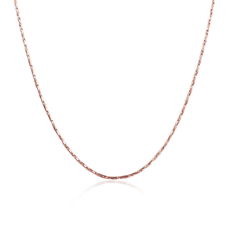 Thin Chain Rose Gold GP 0.5mm